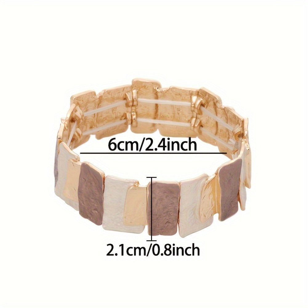 Colorful Enamel 3-Piece Jewelry Set