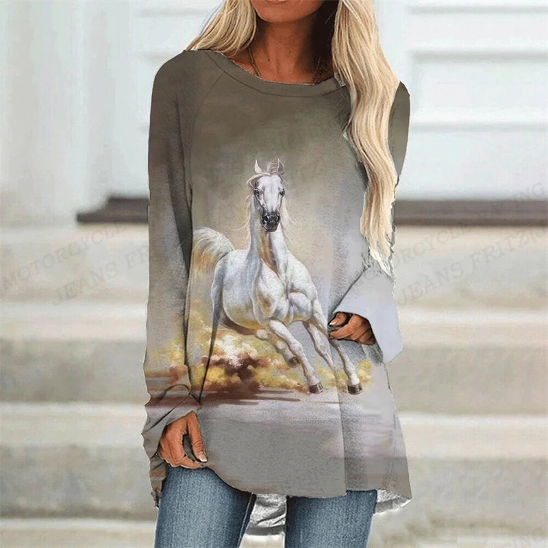 Horse T Shirt Animal 3d Print T-shirt