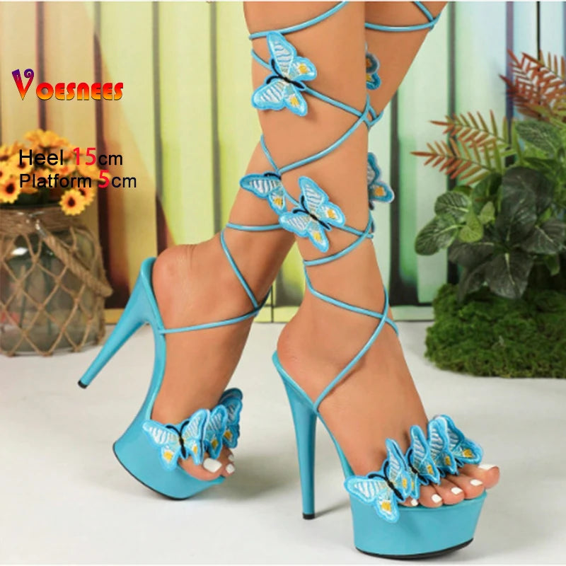 15 CM Stiletto Platform Heels