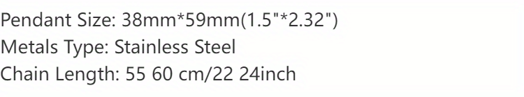 Black Titanium Pendant – Vintage Men’s Necklace