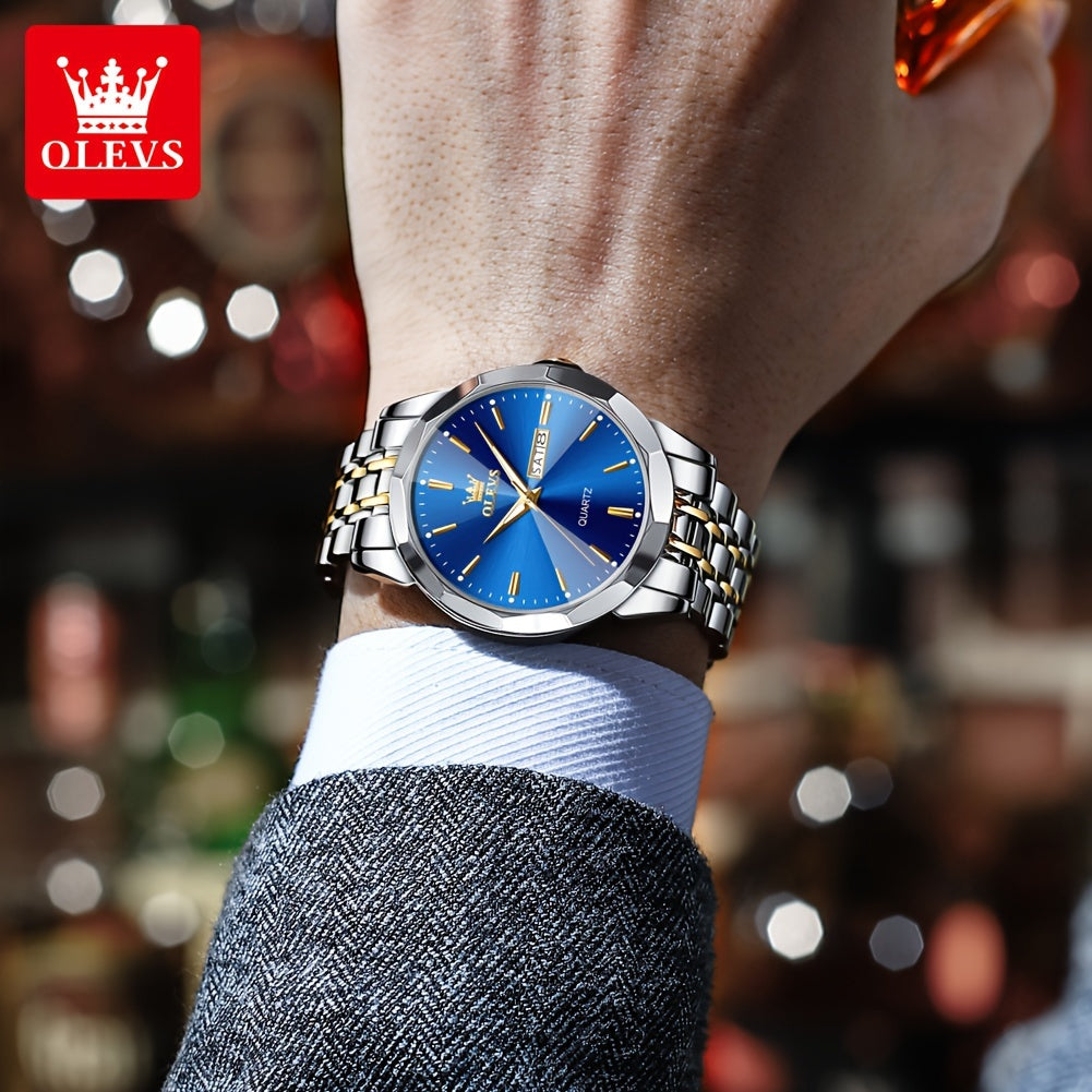 Minimalist Quartz Watch – Silver Steel