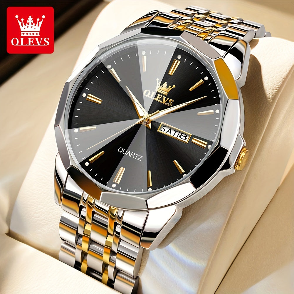 Minimalist Quartz Watch – Silver Steel