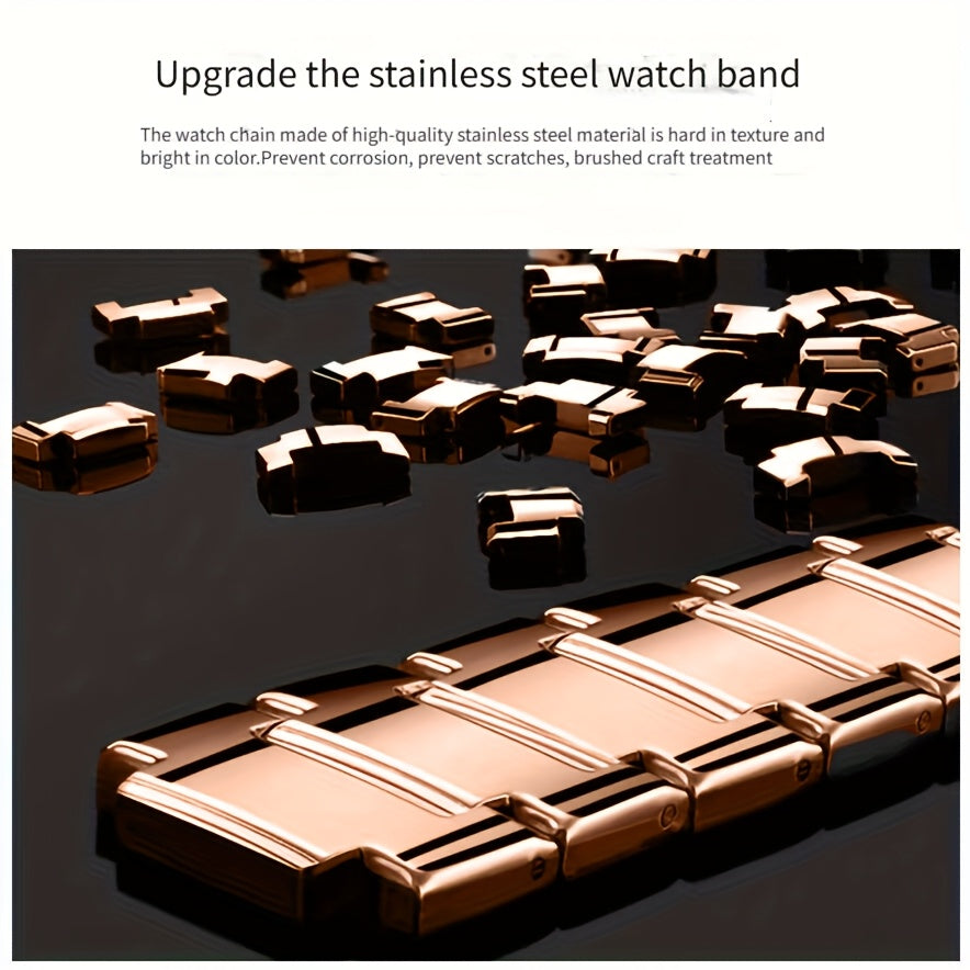 Luminous Business Men’s Watch – Double Date Quartz Edition