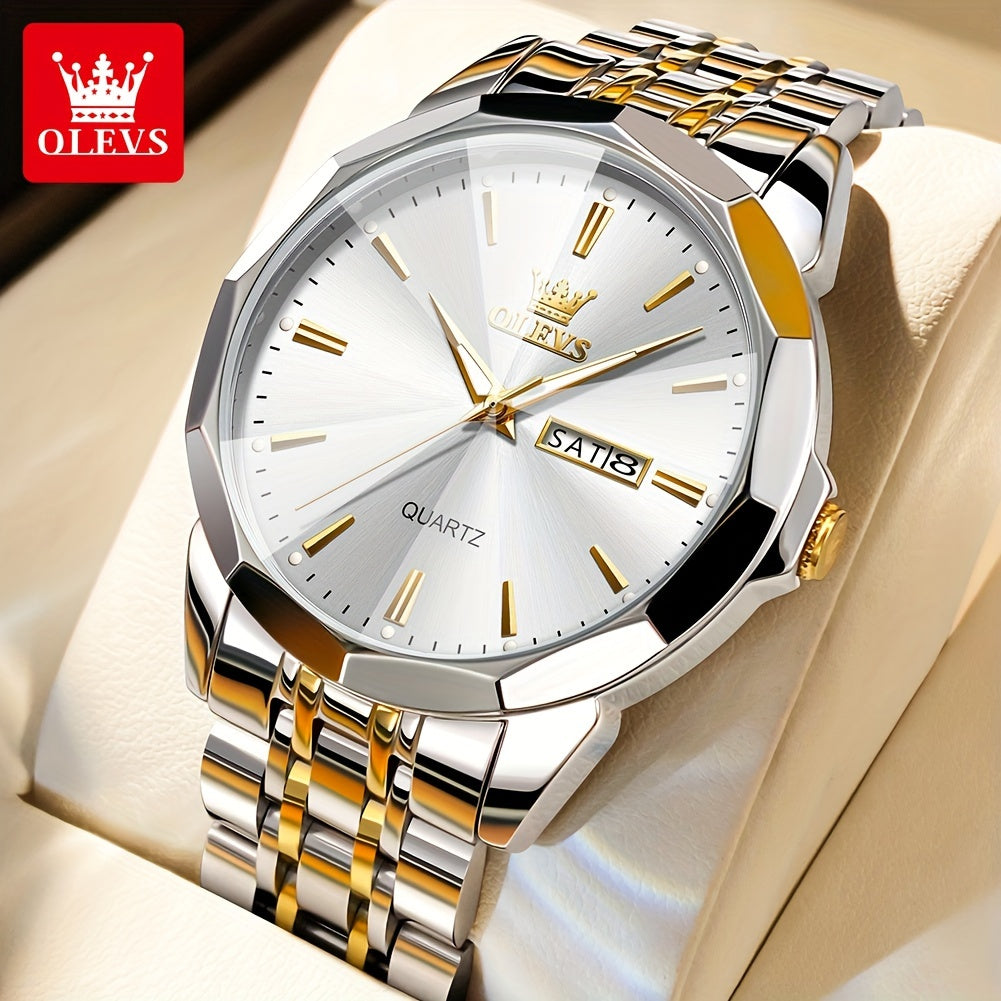 Minimalist Quartz Watch – Silver Steel