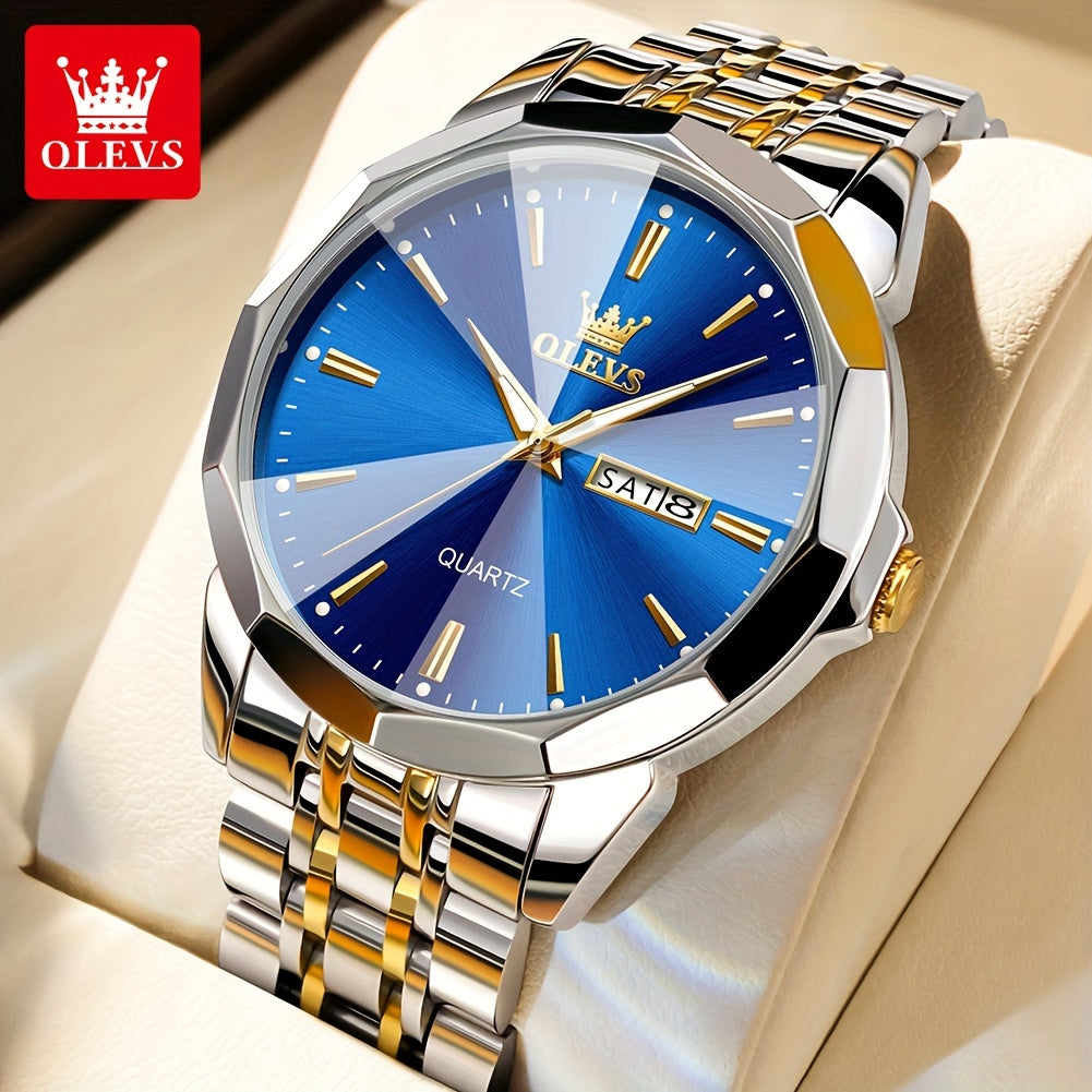 Minimalist Quartz Watch – Silver Steel