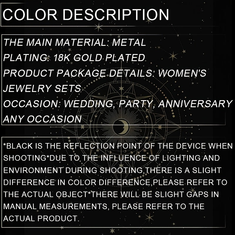 Bridal Jewelry Set – 3 Pieces (Earrings, Necklace, Bracelet)