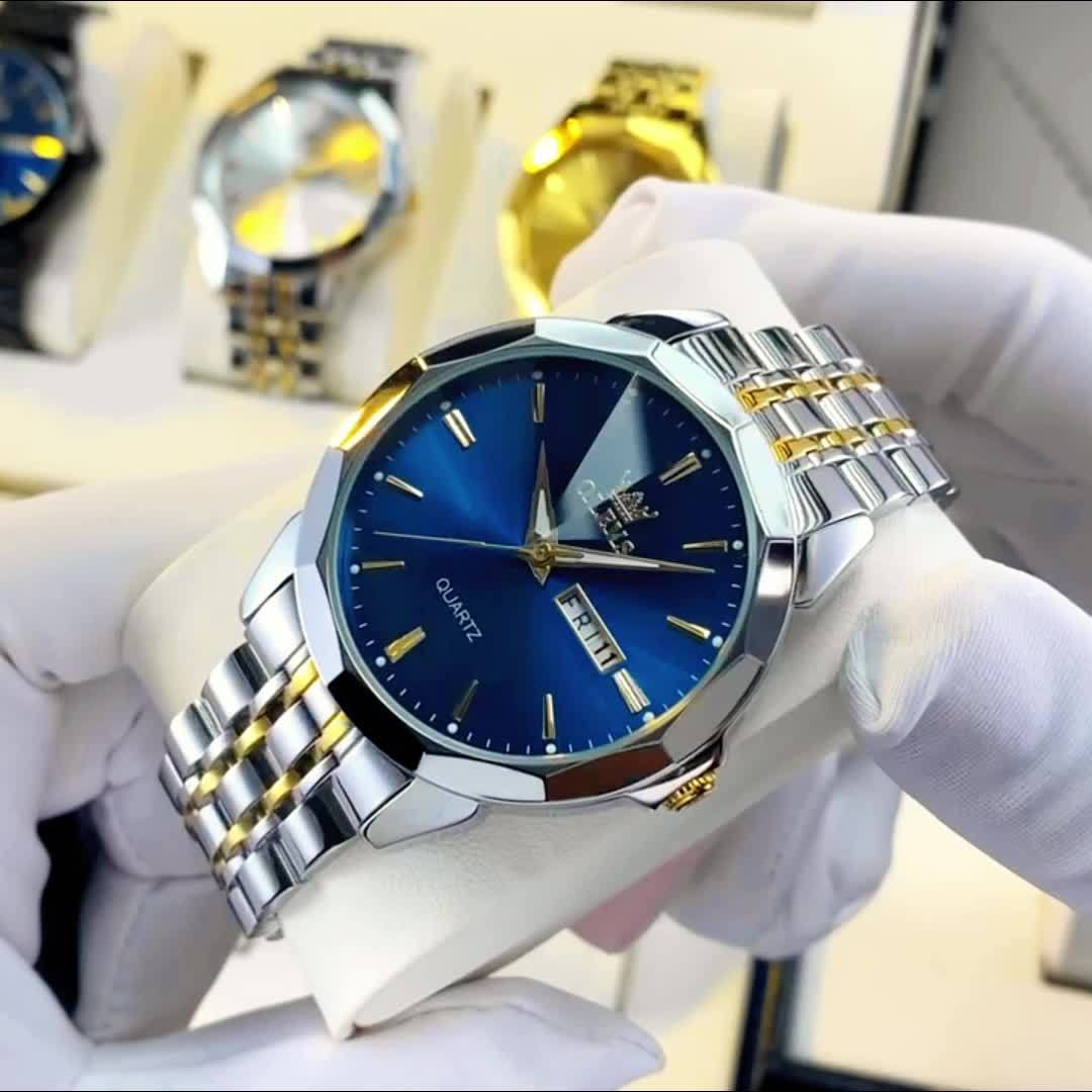 Minimalist Quartz Watch – Silver Steel