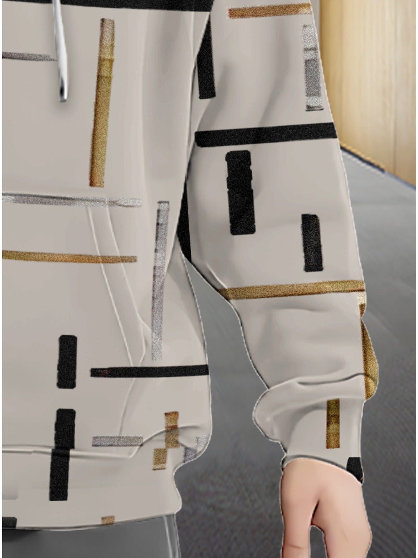 Lightweight & Durable Polyester Hoodie for Men & Women | Stylish Zip-Up Design