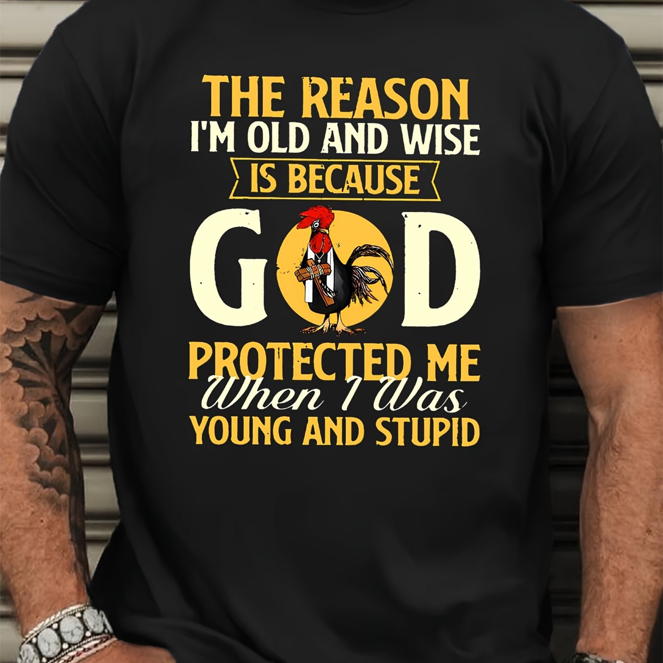 Retro Cotton Tee – Streetwear Fit