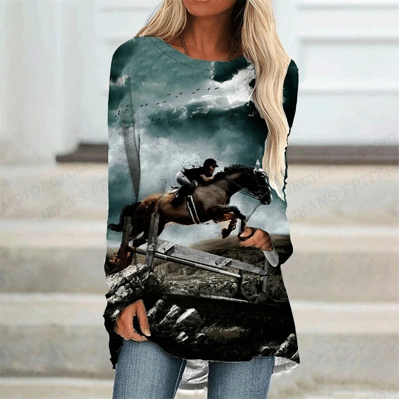 Horse T Shirt Animal 3d Print T-shirt