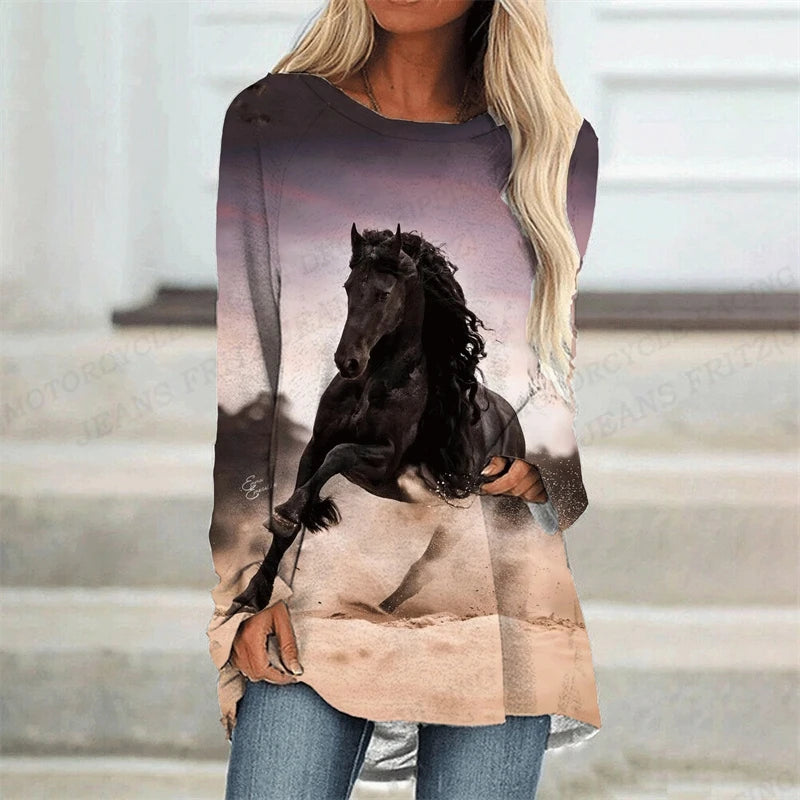 Horse T Shirt Animal 3d Print T-shirt