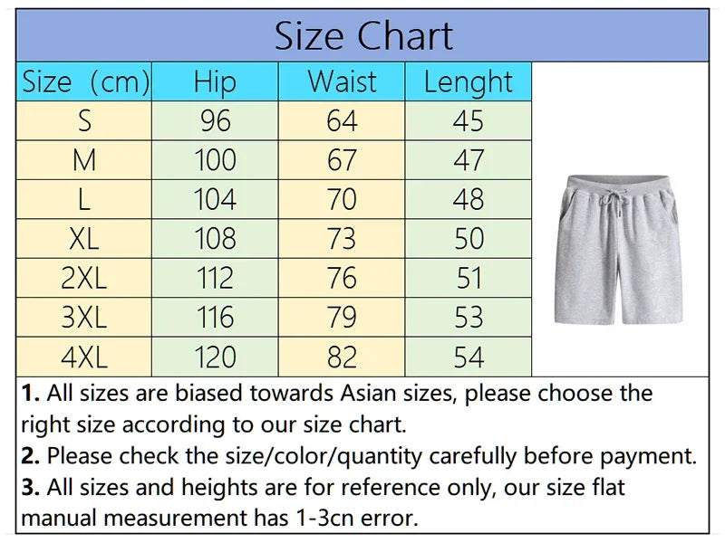 Summer Men's Casual Sports Knee Length Pants
