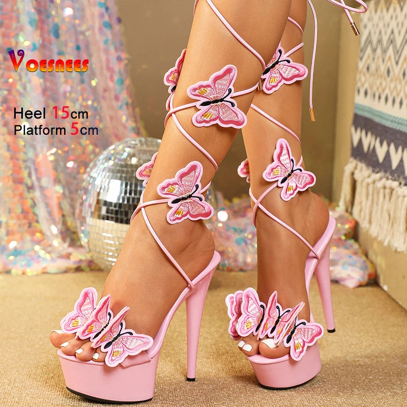 15 CM Stiletto Platform Heels