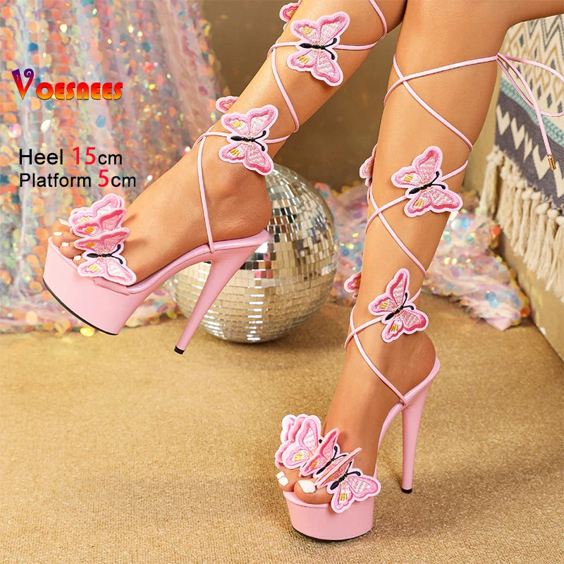15 CM Stiletto Platform Heels