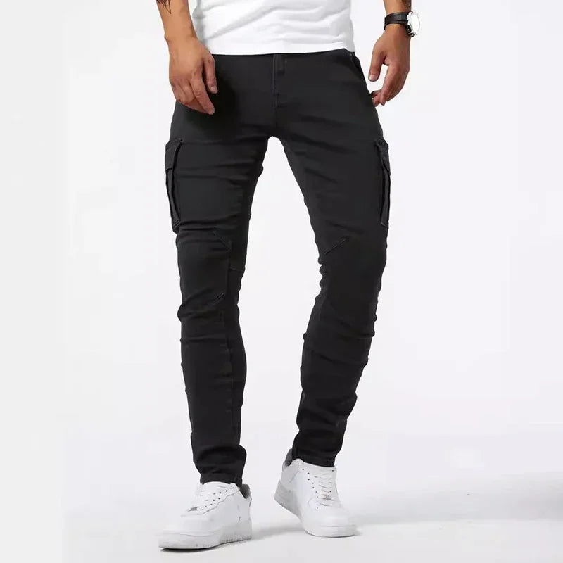 Men Casual Pencil Jeans