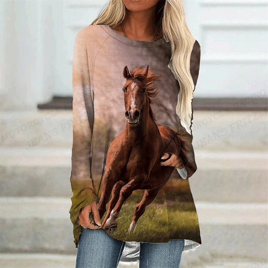 Horse T Shirt Animal 3d Print T-shirt