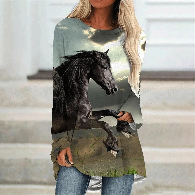 Horse T Shirt Animal 3d Print T-shirt