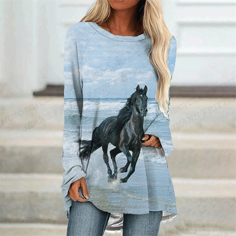 Horse T Shirt Animal 3d Print T-shirt