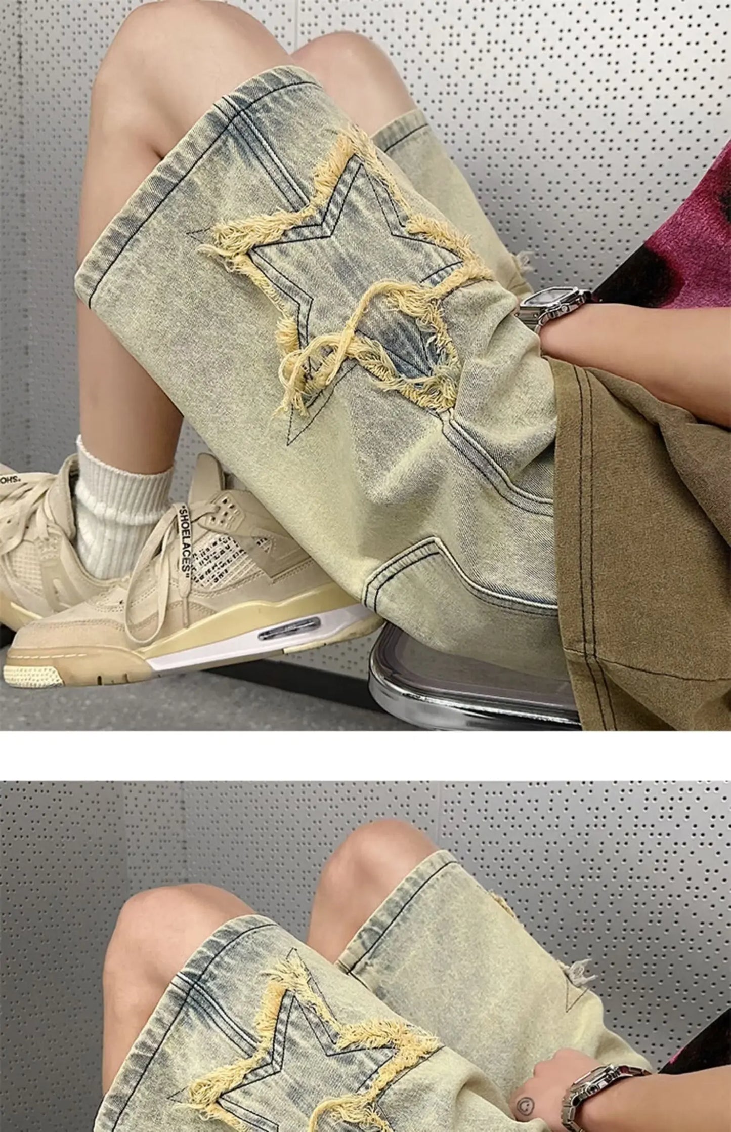 Summer Men Denim Shorts