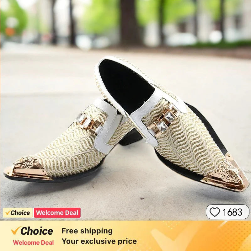 Genuine Leather Oxford Loafers (Men)