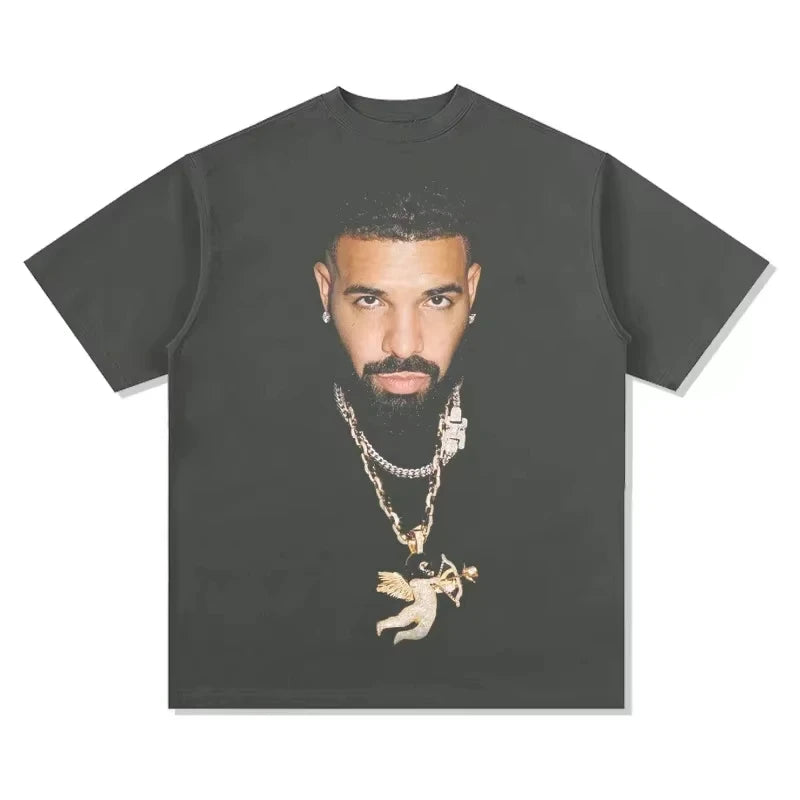 Rapper Drake Printed Clothing Hip Hop T Shirt