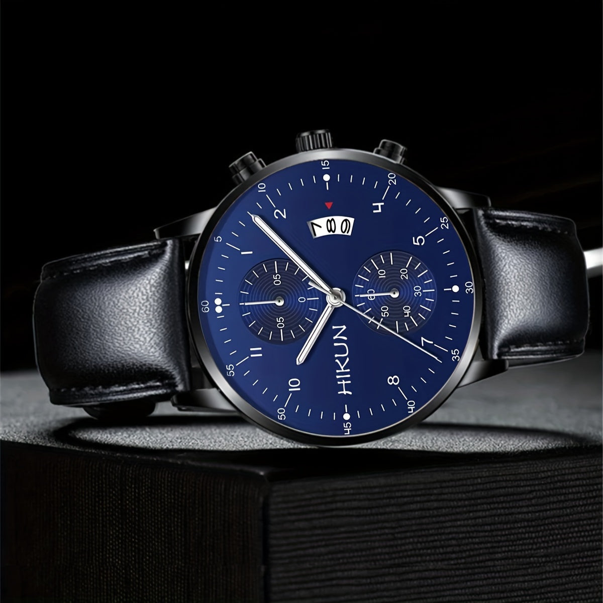 New Casual Sports Style Men's Quartz Watch+2 Personalized Bracelets