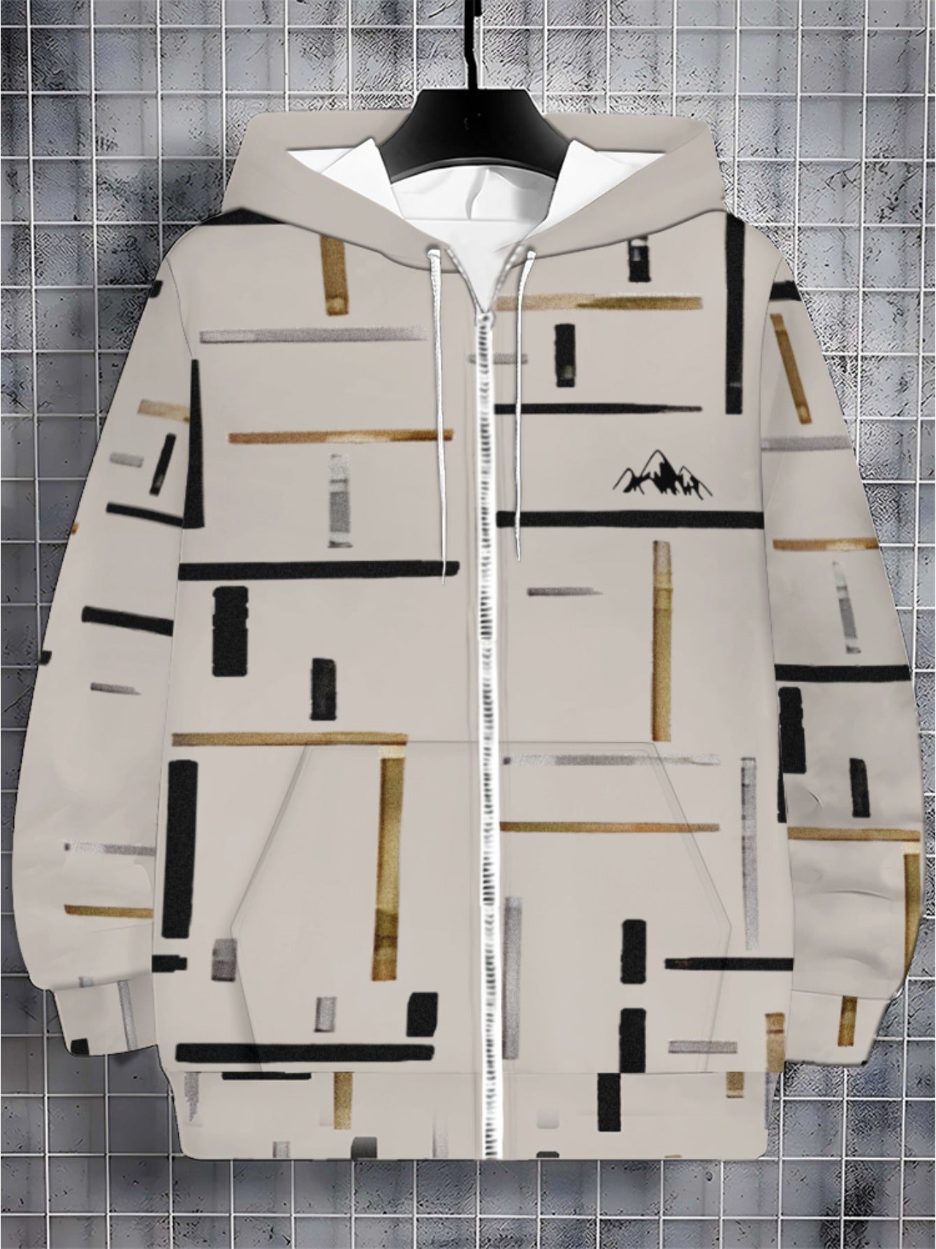 Lightweight & Durable Polyester Hoodie for Men & Women | Stylish Zip-Up Design