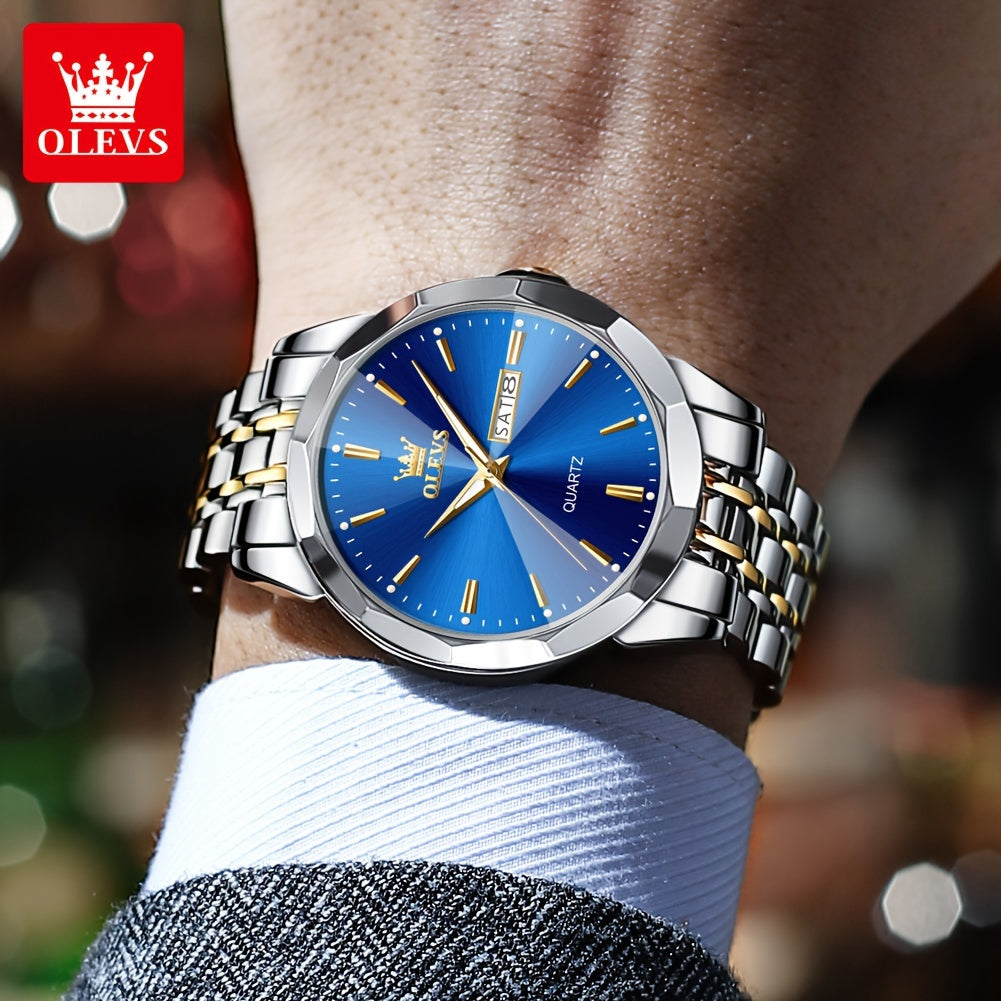 Minimalist Quartz Watch – Silver Steel